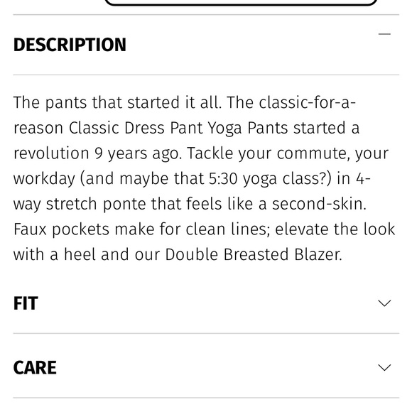 Betabrand Classic Dress Yoga Pants Straight Leg Howlstooth Navy Blue Medium Long - Picture 8 of 8